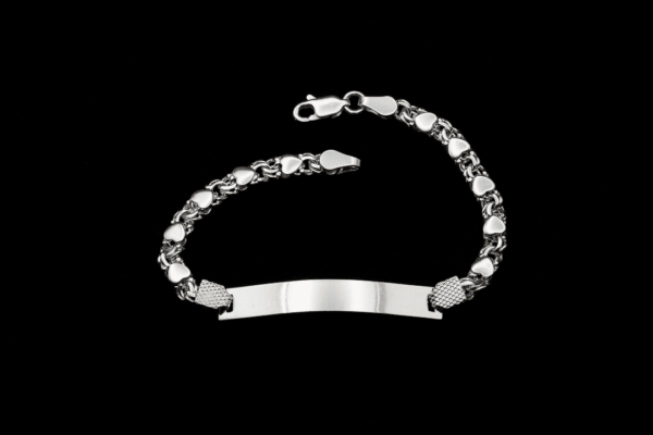 Esclava de corazon en plata